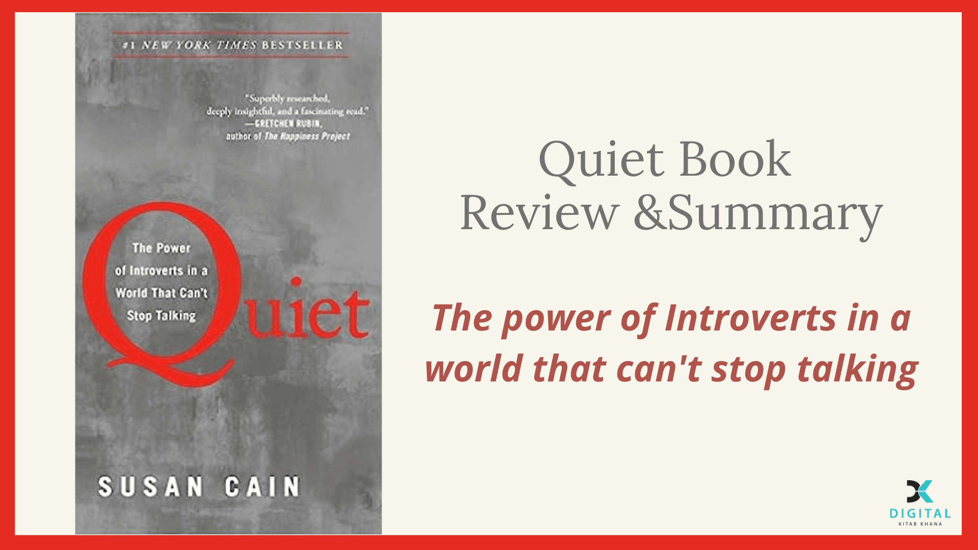 quiet book review summary